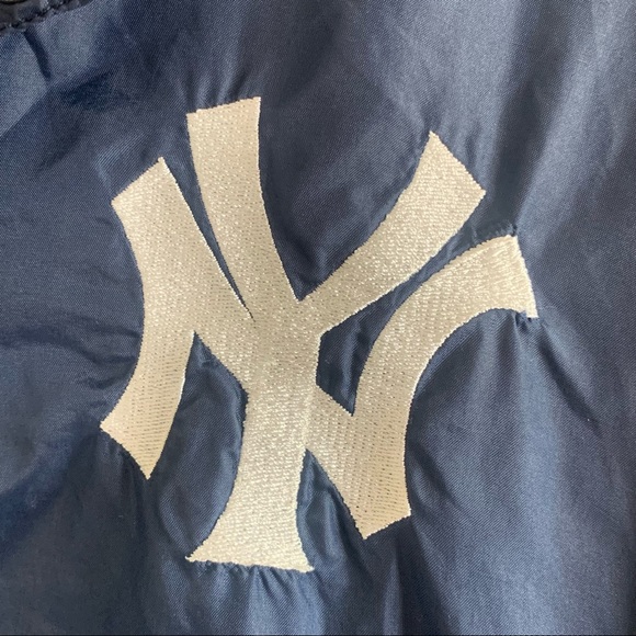 Vintage MLB New York Yankees Diamond Collection Starter Throw over Jacket - Picture 3 of 6